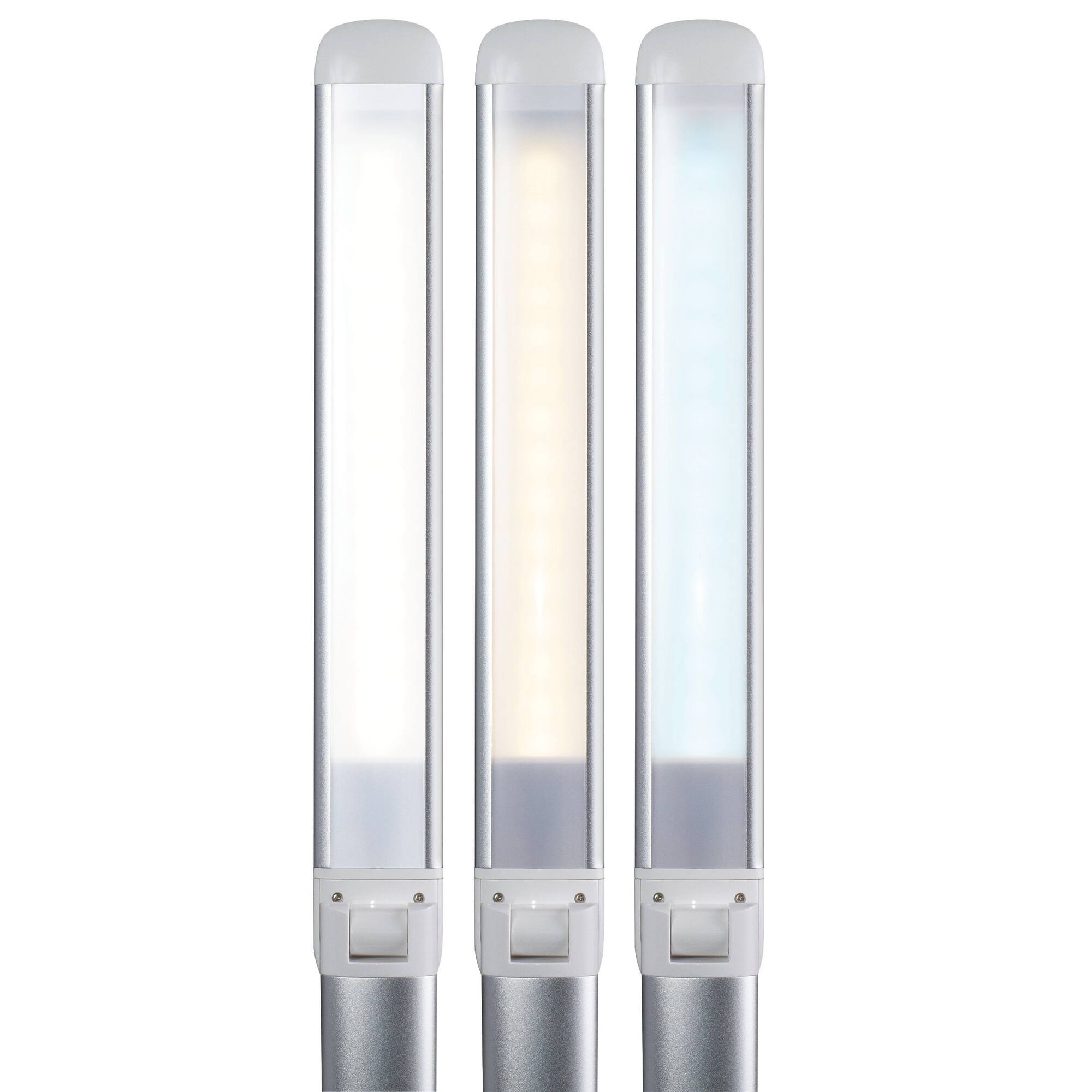 OttLite Wellness Series 29" White Command LED Desk Lamp with Voice Assistant